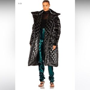 Laquan Smithh quoted puffer coat